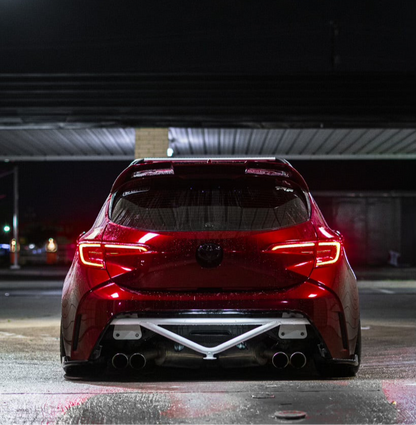 19+ corolla hatchback smooth rear bash bar